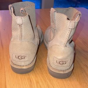 Ugg Classic Unlined Mini Perf ankle Boot, Size 8